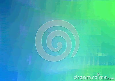 Blue to Green Fade Paint Background- PNG Raster Design Stock Photo