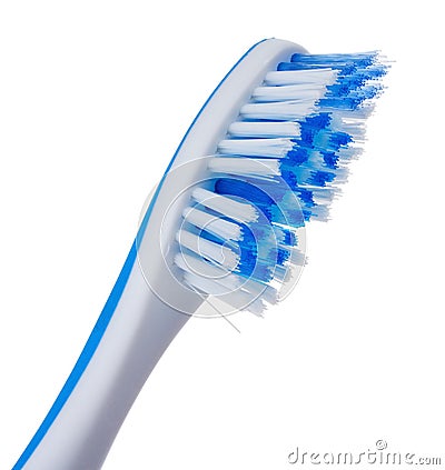 Blue tooth brush Stock Photo