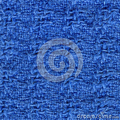 Blue Towel Stock Photo