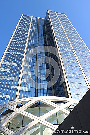 Blue Tower, Brussels, Belgium Stock Photo