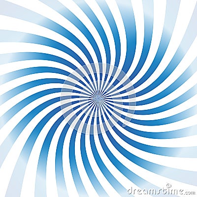 Blue vector spiral Vector Illustration