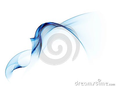 Blue veil Stock Photo