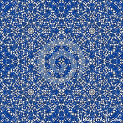 A blue Vintage Style Traditional Motifs Arabian Retro Rug Stock Photo