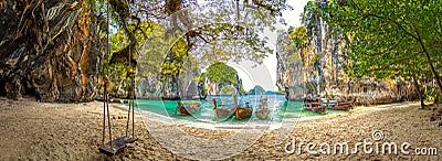 Blue water at Lao Lading island, Krabi Province, Thailand Stock Photo