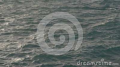 blue water sea surface with soft summer light closeup Stock Photo