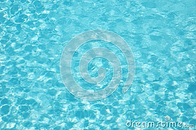 Blue Water wave patttern Stock Photo