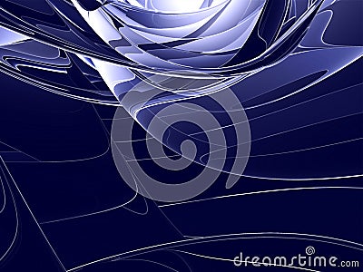 Blue & white metal background Stock Photo