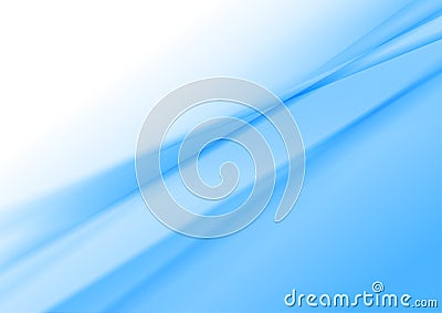 Blue and white smooth gradient striped abstract background Vector Illustration