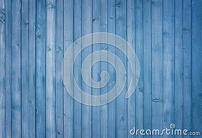 Blue wood background banner painted Stock Photo