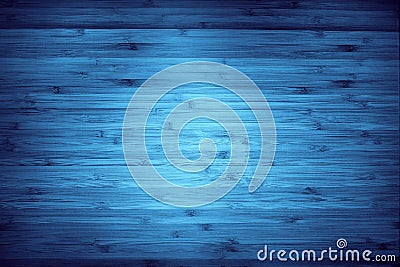 Blue wood Stock Photo