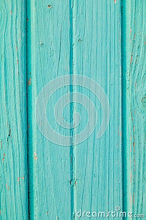 Old Blue wood planks texture wall for design vertical orient Stock Photo