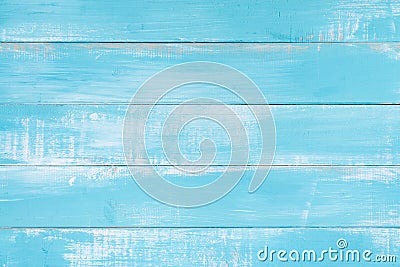 Blue wood texture background surface with old natural pattern or old wood texture table top view. Stock Photo