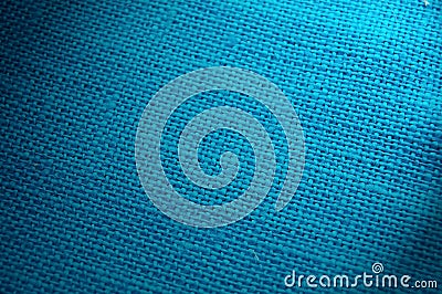 Blue woven background Stock Photo