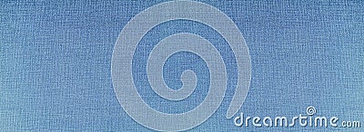 Blue woven leather or fabric grunge texture background. Stock Photo