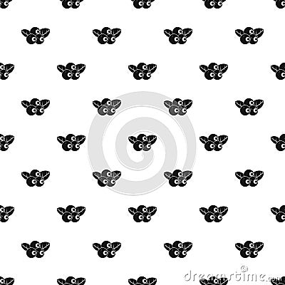 Blueberries pattern vector Vector Illustration