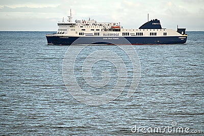 Bluebridge ferry Connemara crossing Cook Strait Editorial Stock Photo