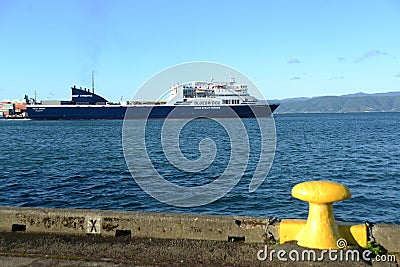 Bluebridge ferry Strait Feronia Editorial Stock Photo