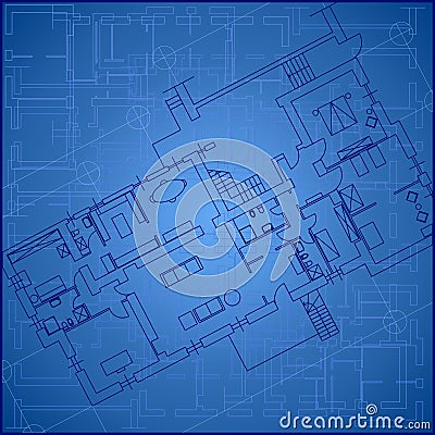 Blueprint Vector Illustration