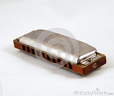 Blues harp Stock Photo