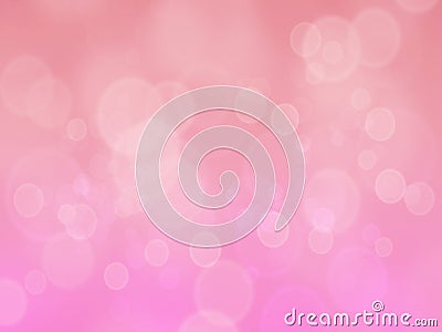 Pink Blur bokeh background Stock Photo