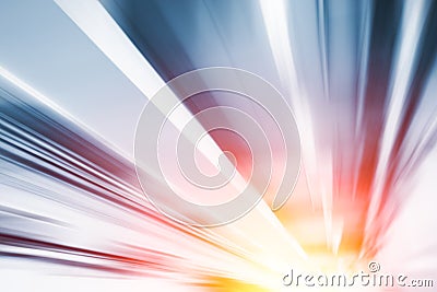 Blur fast moving high speed road business Stock Photo