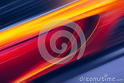 Blur fast speed super car part high performance abstract for background Stock Photo