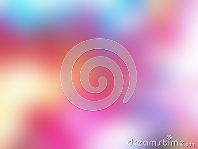 Blur rainbow colors wallpaper, defocused colorful pastel neon lights Stock Photo