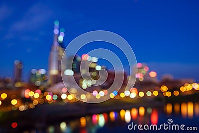 Blur shot of Nashville Stock Photo