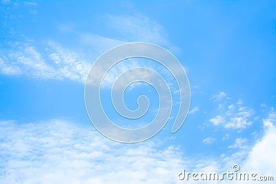 blur white cloud and blue sky background image Stock Photo