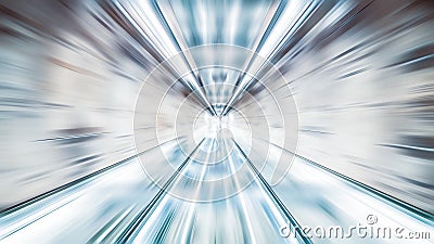 Blur zoom abstract background wallpaper, vanishing point diminishing perspective Stock Photo