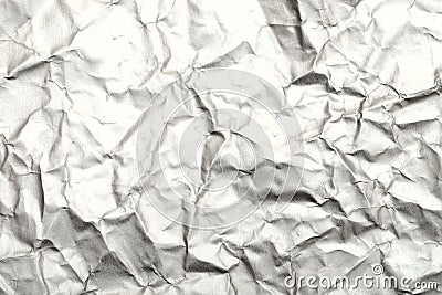 Blurred abstract background of crumpled white paper surface. Stock Photo