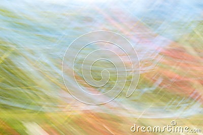 Blurred abstract background. Orange blue and green. Stock Photo