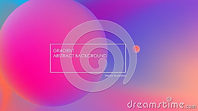 Blurred Abstract Purle and Pink Backgrounds Design. Color gradient pattern. Vector Illustration