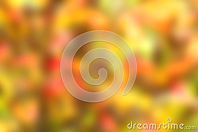 Blurred abstract vegetative background of autumn colors Stock Photo