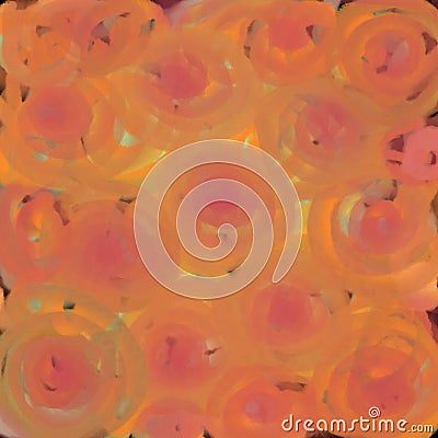 Backdrop.Blurred background texture of pink circles and light abstraction for print. Stock Photo