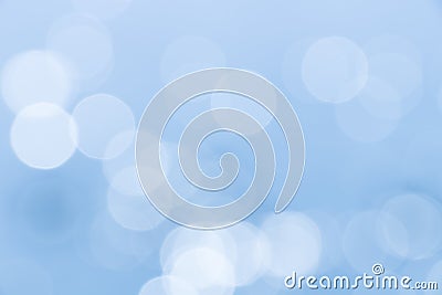 Blurred blue abstract backgrounds with bokeh Stock Photo