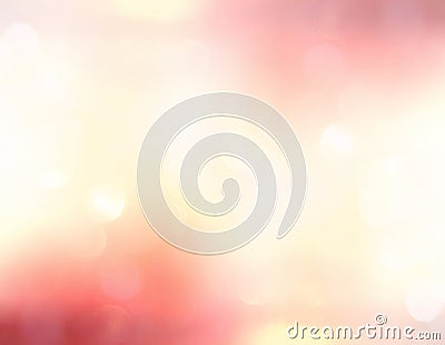 Blurred colorful soft glowing background with shiny lens flare light. Stock Photo