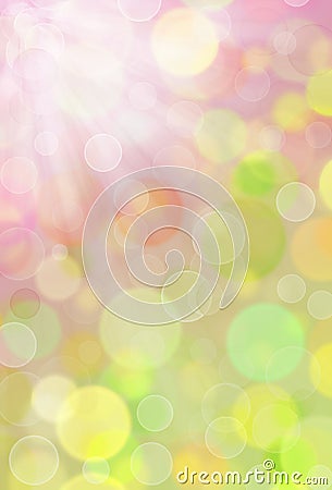 Blurred colorful spring background Stock Photo