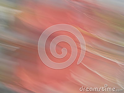 Blurred Diagonal Abstract of Pastel Orange Stock Photo