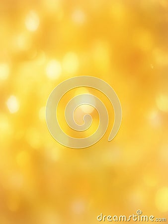 Blurred golden dot background. Stock Photo