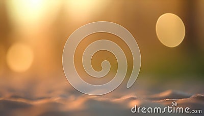 Blurred horizontal image with seasonal sunshine. Softness blurry background for presentation product, luxury relax Stock Photo