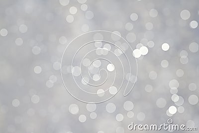 Blurred lights and defocused light dots Stock Photo