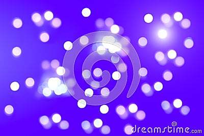 Blurred lights photo. Abstract pattern background in bokeh effect Stock Photo