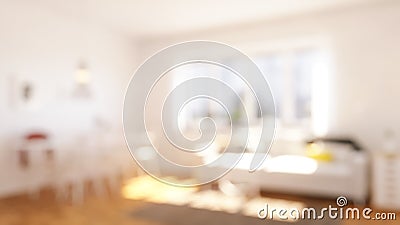 Blurred Living Room background Stock Photo