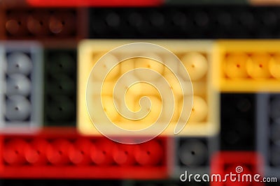 Blurred texture with different sizes rectangles and vibrant colors Stock Photo