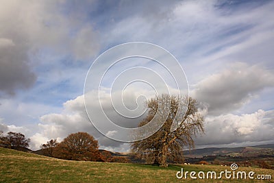 Blustery Day Wales Stock Photo
