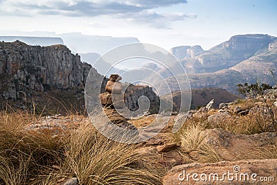 Blyde river canyon landscape, Africa. Stock Photo