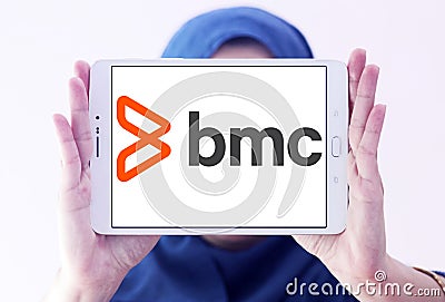 BMC Software company logo Editorial Stock Photo