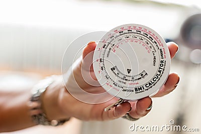 BMI Calculator Stock Photo