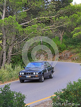 BMW 316 E30 - 1986 Editorial Stock Photo